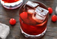 Ouzo Cherry Twister