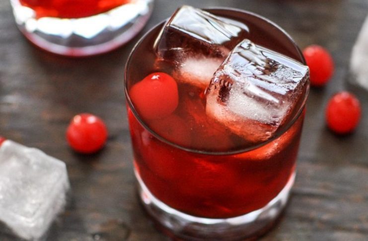 Ouzo Cherry Twister