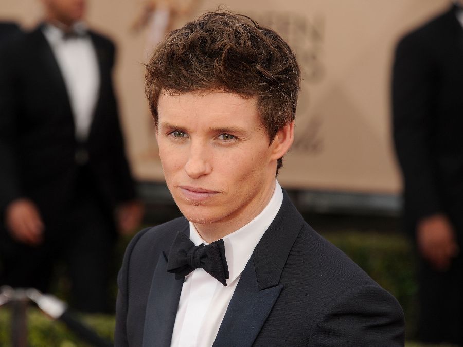 eddie redmayne svart fluga